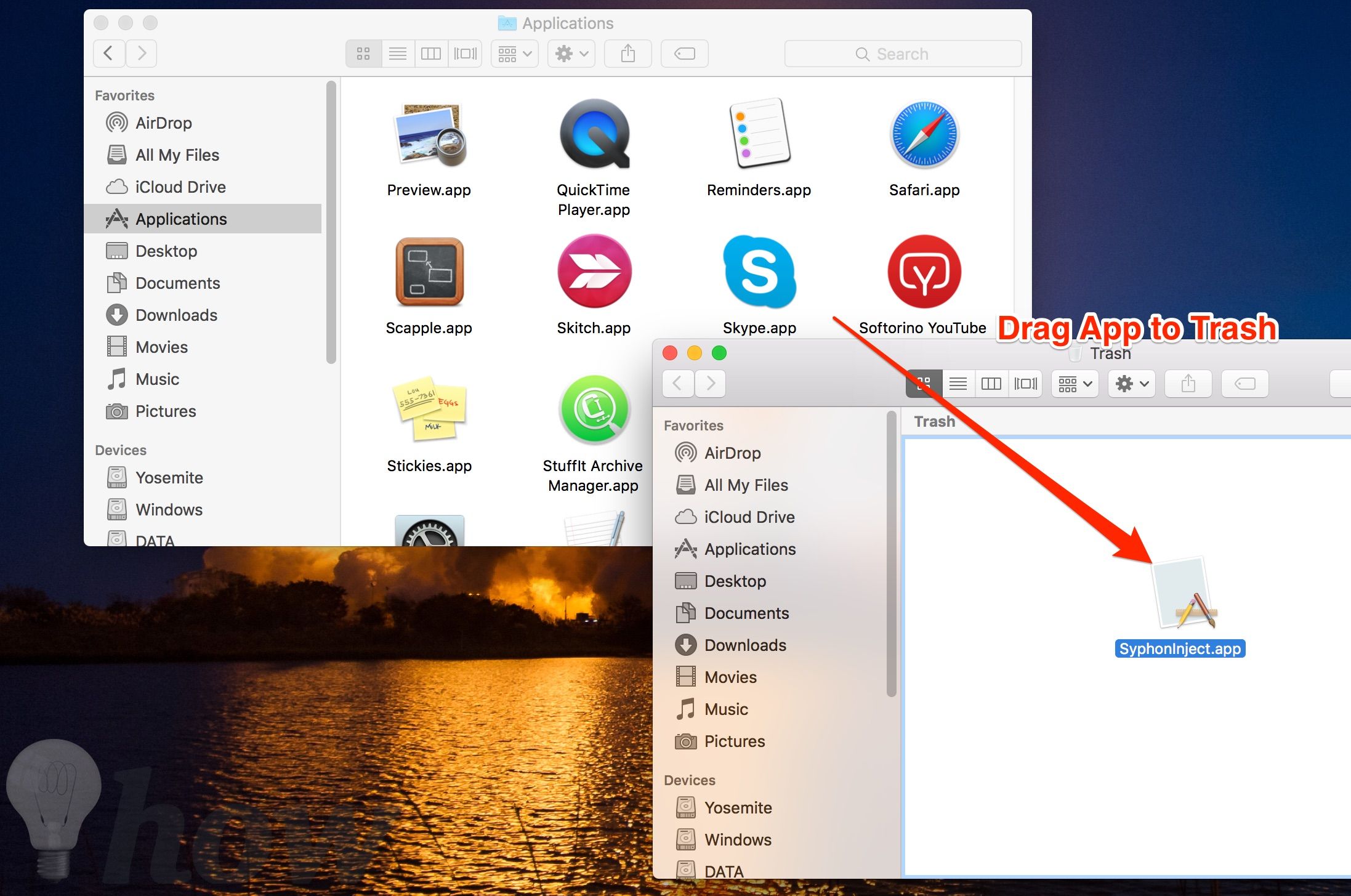 How to completely delete app on mac desktop